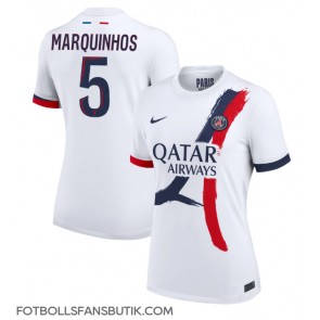 Paris Saint-Germain Marquinhos #5 Replika Bortatröja Damer 2024-25 Kortärmad